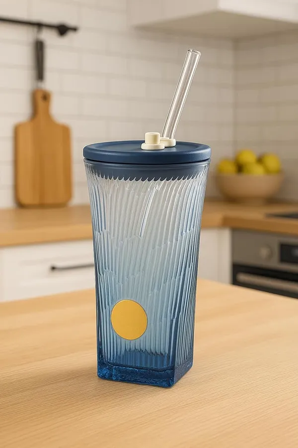 Glass_Coffee_Mug_with_Straw_Green_Tea_Sipper_Tumbler_Mugs_with_Lid_Pack_of_1-540_ML_Travel_Mug_for_Drinking_Glass,_Milk_Mug,Lemon_Tea,Water_Juice_Cup_(CM_-_32)