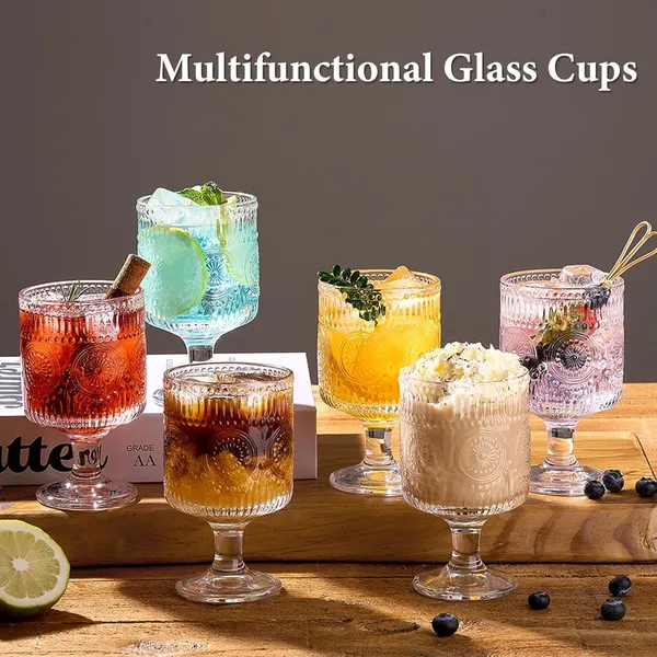 Brandy_Classic_Wine_Glasses_250ML_,_Set_of_6_Perfect_for_Parties,_Gifts,_Bar_,Restaurant_,_Housewarming,_Weddings,_Aniversary_Lead_Free_|_Shatter_Resistant_Vintage_Embossed_Floral_Decorative_Wine_Glass_Wine_Glass