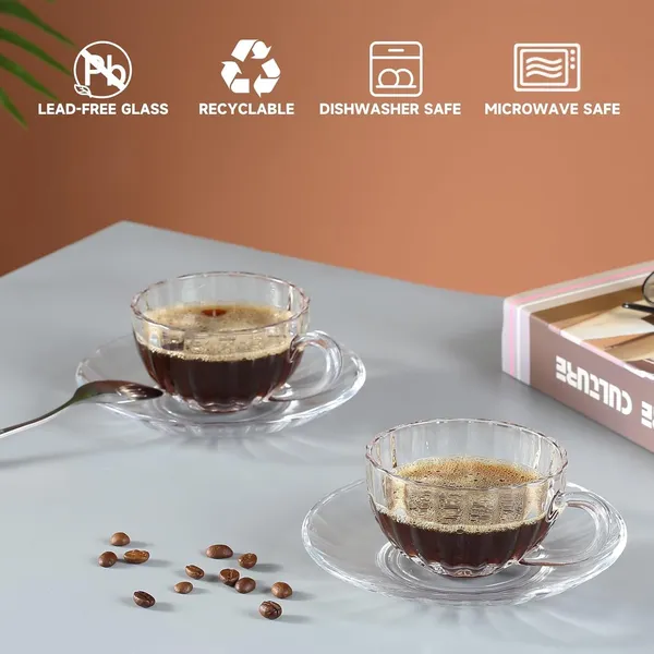 Premium_Glass_Tea_Cup_and_Saucer_Set_(6_Cups_&_6_Saucers_-_200_ML)_Transparent_Cups_&_Saucer_Set_For_Coffee_Herbal_Green_Tea,_Lemon_Tea,_Espresso,_Hot_Chocolate,Cappuccino