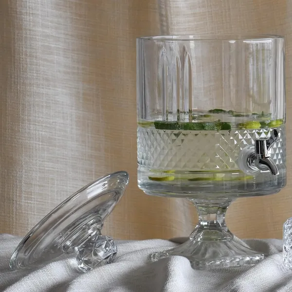 5_Liter_Glass_Beverage_Dispenser_with_Tap,_Cold_Ice_Drink_Dispensers_for,_Water,_Juice,_Beer,_Cocktails,_Detox_Drinks,_Home_&_Restaurants,_Office,Bar,Weddings_Decoration,Party