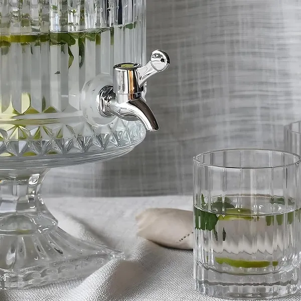 5_Liter_Glass_Beverage_Dispenser_with_Tap,_Cold_Ice_Drink_Dispensers_for,_Water,_Juice,_Beer,_Cocktails,_Detox_Drinks,_Home_&_Restaurants,_Office,Bar,Weddings_Decoration,Party