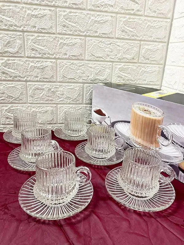Premium_Glass_Tea_Cup_and_Saucer_Set_(6_Cups_&_6_Saucers_-_180_ML)_Transparent_Cups_&_Saucer_Set_For_Coffee_Herbal_Green_Tea,_Lemon_Tea,_Espresso,_Hot_Chocolate,Cappuccino