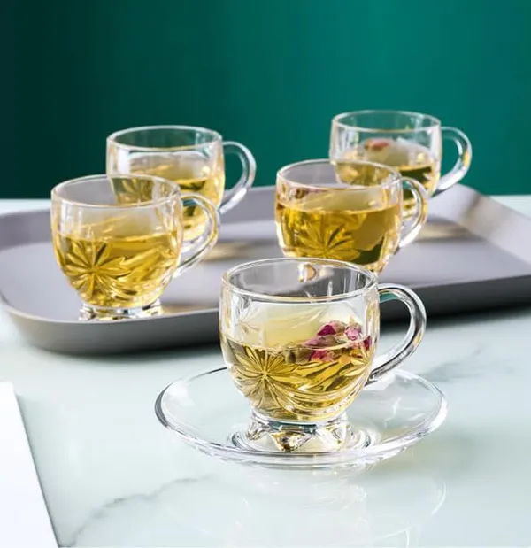 Premium_Glass_Tea_Cup_and_Saucer_Set_(6_Cups_&_6_Saucers_-_200_ML)_Transparent_Cups_&_Saucer_Set_For_Coffee_Herbal_Green_Tea,_Lemon_Tea,_Espresso,_Hot_Chocolate,Cappuccino