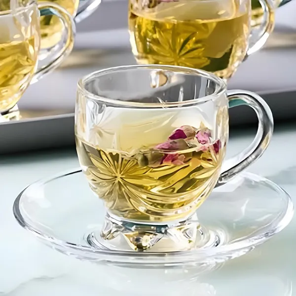 Premium_Glass_Tea_Cup_and_Saucer_Set_(6_Cups_&_6_Saucers_-_200_ML)_Transparent_Cups_&_Saucer_Set_For_Coffee_Herbal_Green_Tea,_Lemon_Tea,_Espresso,_Hot_Chocolate,Cappuccino