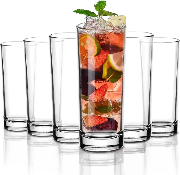Premium_350ML_Water_Glasses_Set_of_6_pcs_-_Tall_Drinking_Highball_Glasses_for_-_Juice,_Cold_Drink,_Mojito,Cocktail,_Lead-Free,_Perfect_for_Home,_Restaurants_and_Parties
