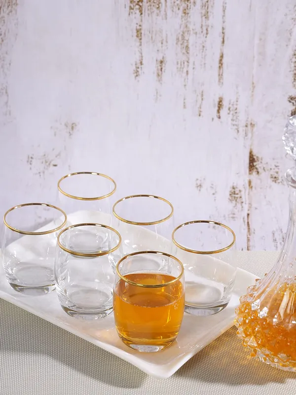 Premium_Golden_Rim_300ML_Water-Juice_&_Whisky_Glasses_Set_of_6_Crystal_Drinking_Glass_for_Water,Juice,_Milk,Coke,Beer,Beverage,Vintage_Style_Home,Office_Everyday_Use