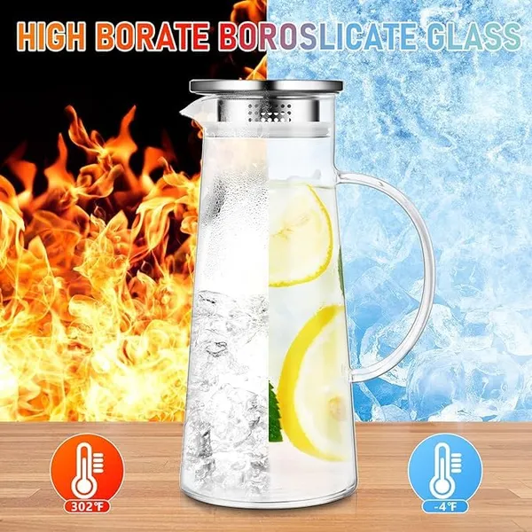 Premium_Water_and_Juice_Glass_&_Borosilicate_Glass_Jug_Set_Combo_[6_Piece_Glass_300ML_&_1_Piece_Jug_1.8_Liter]_Transparent_Pitcher_Set_for_Dining_Table,_Home_&_Restaurant,Party_(MTS_-_20)