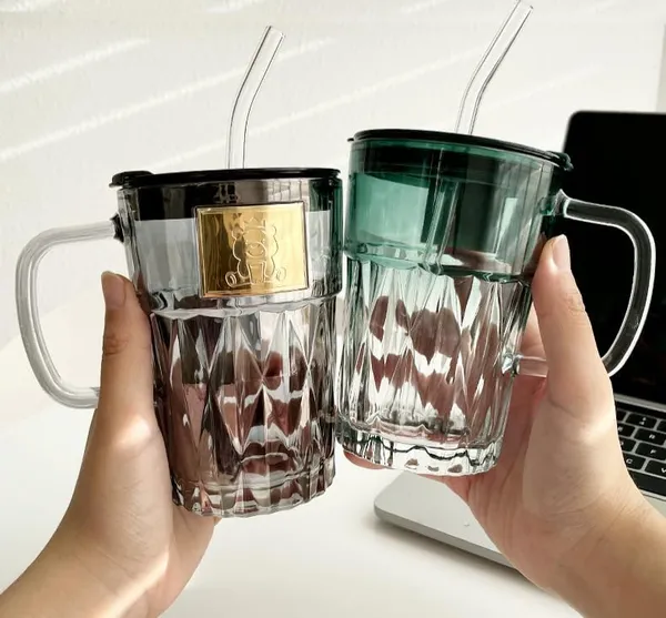 Brown_Glass_Travel_Mug_with_Straw_Green_Tea_Sipper_Tumbler_Mugs_with_Lid_Pack_of_1-450_ML_Coffee_Mug_for_Drinking_Glass,_Milk_Mug,Lemon_Tea,Water_Juice_Cup_(CM_-_27)