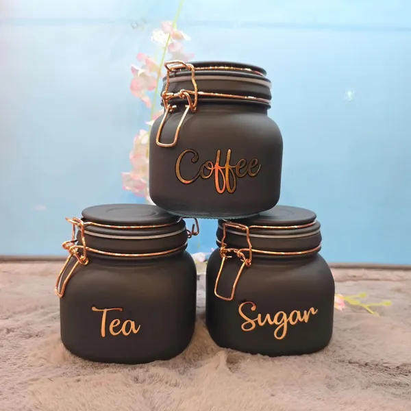 Black_Glass_Food_Storage_Airtight_tea_coffee_sugar_containers_for_Kitchen_Storage_Container_with_Lid_For_Tea_Coffee_&_Sugar,_Dry_Fruit_jars,_Storage_Box,_3_pc__(Set_of_1)