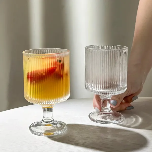 250_ML_Crystal_Wine_Glass_Red_or_White_Cut_Wine,_Transparent_Champagne_Flute_Wine_Glass_-__Pack_of_(6)