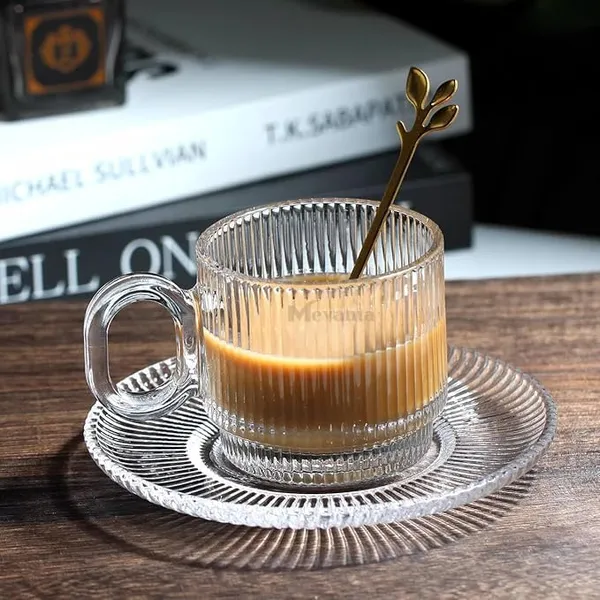 Premium_Glass_Tea_Cup_and_Saucer_Set_(6_Cups_&_6_Saucers_-_250_ML)_Transparent_Cups_&_Saucer_Set_For_Coffee_Herbal_Green_Tea,_Lemon_Tea,_Espresso,_Hot_Chocolate,Cappuccino