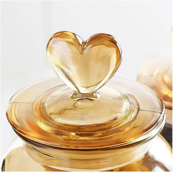 Brown_Glass_Food_Storage_Jars_with_Glass_Lids_700ml_Set_of_6,_Love_Heart_Handle_Lid_Jar_for_Home_Kitchen,Flour,_Sugar,_Coffee,_Pasta,_Grains,_Cookies,_Snacks