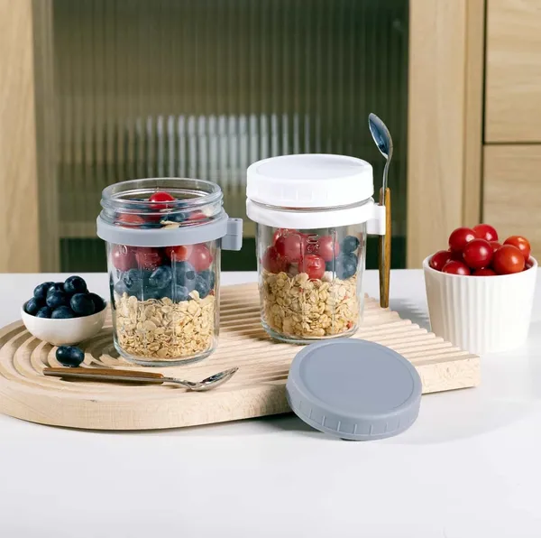 Premium_Oats_Container_450_ML_1_Pcs_(random_color)_Oats_Jars_with_Lid_and_Spoon_For_Overnight_Oats_Leak_Proof_Container_with_Measurment_For_Cereal_Fruit_Vegetable_Milk_Salad_Yogurt