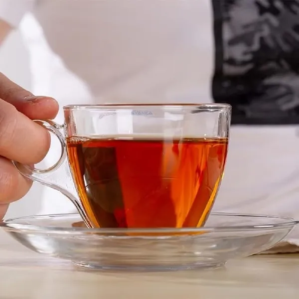 Premium_Glass_Tea_Cup_and_Saucer_Set_(6_Cups_&_6_Saucers_-_190_ML)_Transparent_Cups_&_Saucer_Set_For_Coffee_Herbal_Green_Tea,_Lemon_Tea,_Espresso,_Hot_Chocolate,Cappuccino