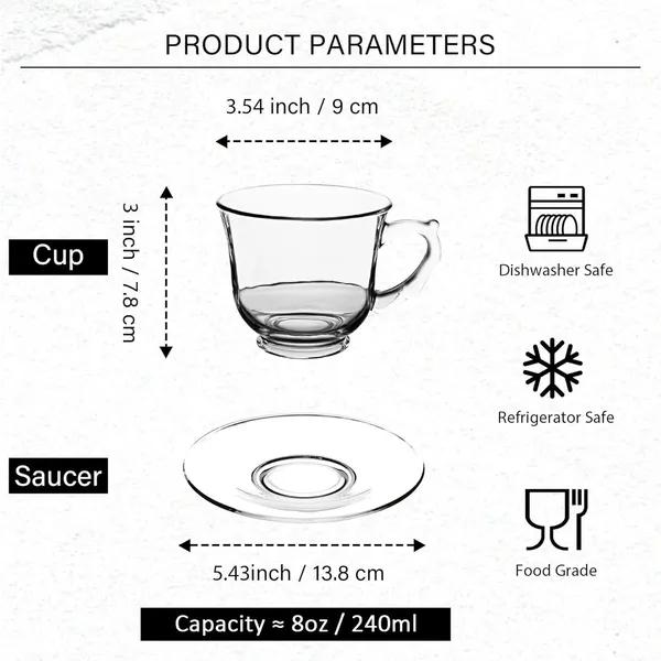 Premium_Glass_Tea_Cup_and_Saucer_Set_(6_Cups_&_6_Saucers_-_220_ML)_Transparent_Cups_&_Saucer_Set_For_Coffee_Herbal_Green_Tea,_Lemon_Tea,_Espresso,_Hot_Chocolate,Cappuccino