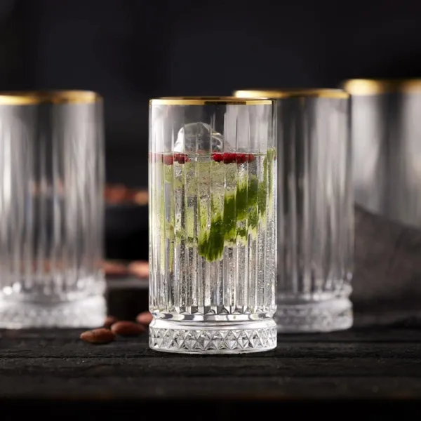 Premium_Golden_Rim_300ML_Water-Juice_high_Ball_Glasses_Set_of_6_Crystal_Drinking_Glass_for_Water,_Juice,_Milk,Coke,Beer,Beverage,Vintage_Style_Home,Office_Everyday_Use