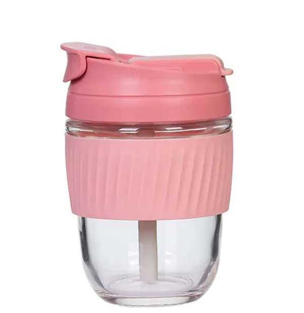 Glass_Travel_Mug_with_Straw_Silicone_Band_and_Leak-Proof_Sipper_Mugs_with_Lid_Pack_of_1-300_ML_CoffeeMug_for_Drinking_Glass,_Milk_Mug,Lemon_Tea,Water_Juice_Cup_(CM_-_20)