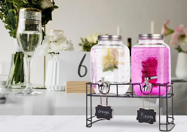 4_Liter_Glass_Juice_Dispenser_with_Tap,_Cold_Ice_Drink_Dispensers_for_Water,_Beer,_Cocktails,_Detox_Beverage_Drinks,_Home_&_Restaurant,_Office,_Bar,_Party_Set_of_1