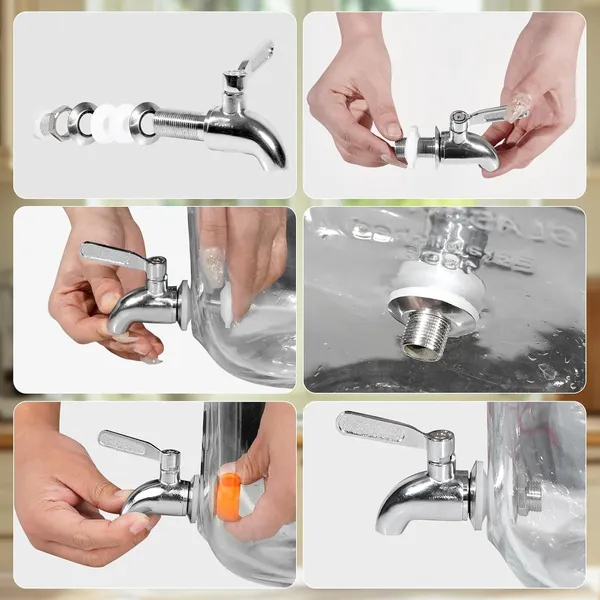 4_Liter_Glass_Juice_Dispenser_with_Tap,_Cold_Ice_Drink_Dispensers_for_Water,_Beer,_Cocktails,_Detox_Beverage_Drinks,_Home_&_Restaurant,_Office,_Bar,_Party_Set_of_1