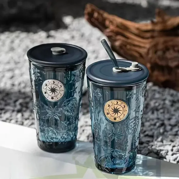 Glass_Coffee_Mug_with_Straw_Green_Tea_Sipper_Tumbler_Mugs_with_Lid_Pack_of_1-400_ML_Travel_Mug_for_Drinking_Glass,_Milk_Mug,Lemon_Tea,Water_Juice_Cup_(CM_-_33)