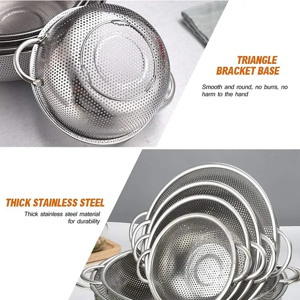 Mivana_28_CM_Stainless_Steel_Colander_with_Handle_and_Easy_Grip_Micro-Perforated_Kitchen_Food_Mesh_Strainer_Legs_for_Pasta,_Fruits,_Noodle,_Salad,_Dishwasher_Safe