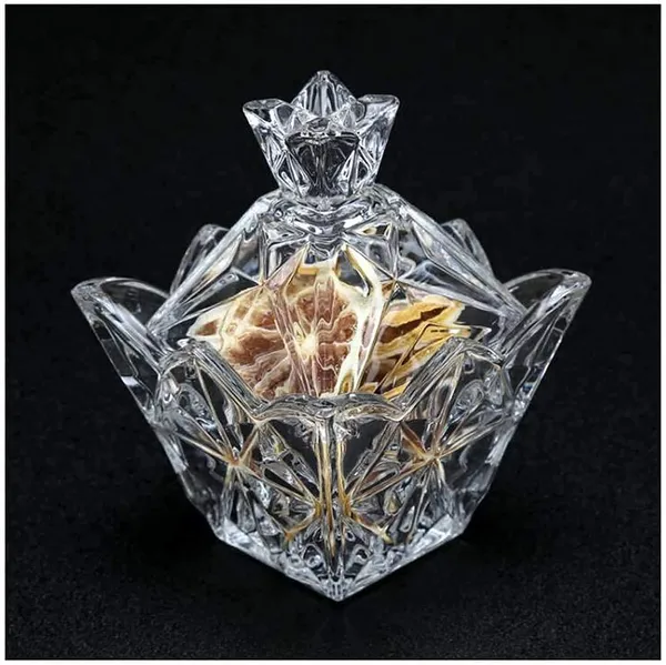 Premium_Glass_Candy_Dish_with_Lid,_Clear_Glass_Candy_Jar,_Cookie_Jar,_Decorative_Candy_Bowl,_Jewellery_Dish,Jars_for_Kitchen,_Home,_Office_Desk