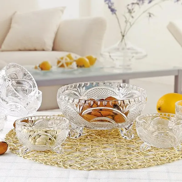 7_pcs_Dessert_Bowl_Set,_Glassware_Tableware_Serving_Bowl_Set_for_Ice-Cream,_Fruit,_Candy,_Pasta,_Salad,_Sugar_1_Big_Bowl,_6_Small_Bowl