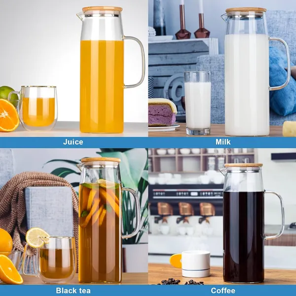 Premium_Water_and_Juice_Glass_&_Borosilicate_Glass_Jug_Set_Combo_[6_Piece_Glass_300ML_&_1_Piece_Jug_with_Bamboo_lid_1_Liter]_Transparent_Set_for_Dining_Table,Home_&_Restaurant_(MTS_-_22)
