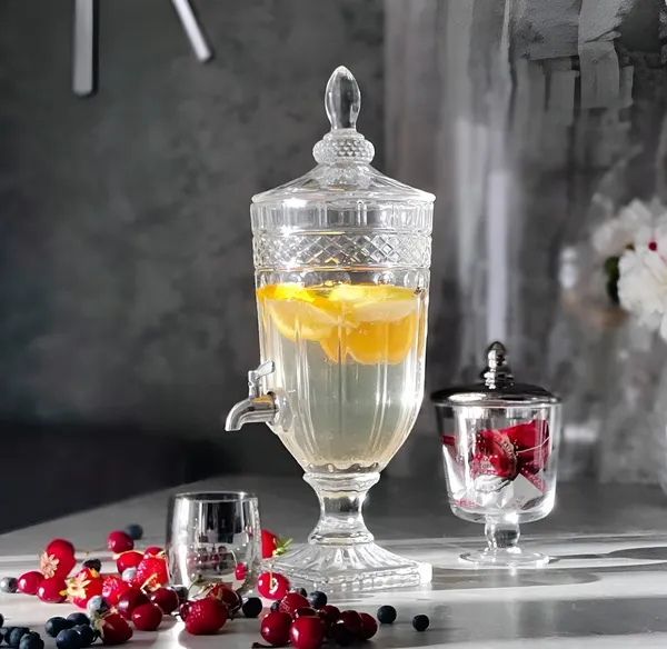 5_Liter_Premium_Glass_Beverage_Dispenser_Juice_and_Water_Glass_Pitcher_jug_with_Glass_Lid_Set_of_(1)