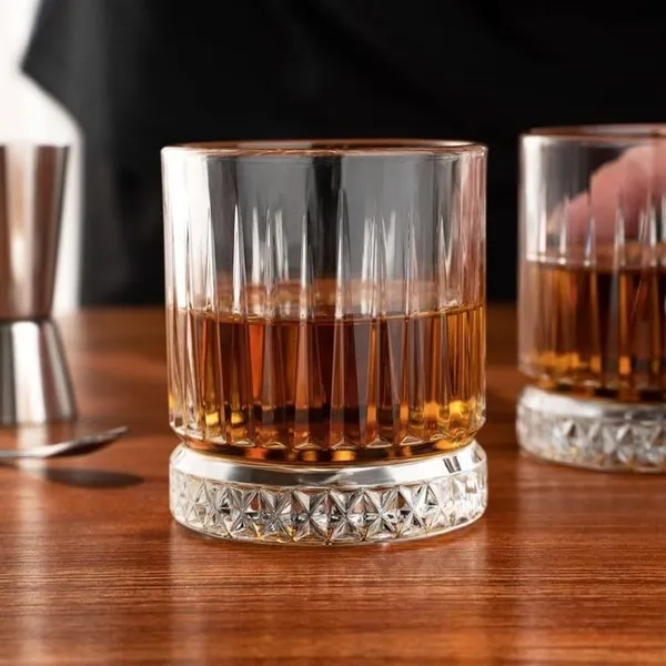 Premium_Stylish_Old_Fashion_Rocks_Tumblers_Lead-Free_Whiskey_Glasses_for_Scotch_Bourbon_Cognac_Brandy_Cocktail_Whiskey_|_Set_of_6_|_300_ML_|_Transparent