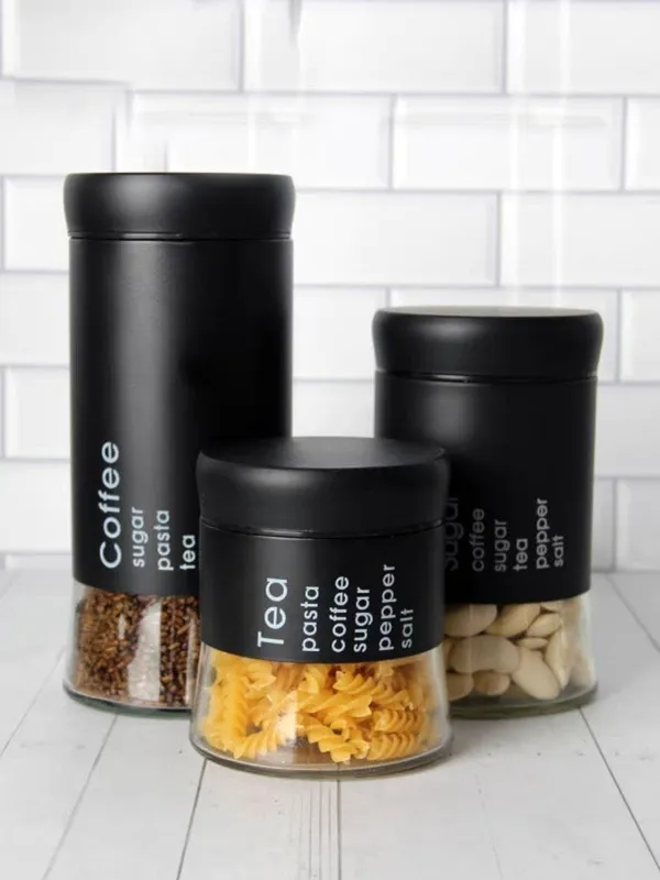Black_Glass_Food_Storage_Airtight_Tea_Coffee_Sugar_containers_for_850ml,550ml,350ml_Kitchen_Storage_Container_with_Lid_for_Tea_Coffee_&_Sugar,_Dry_Fruit_Jars,_Storage_Box,_Set_of_3_(3,_mt-15)