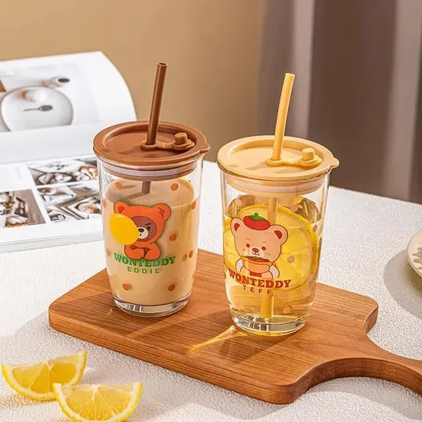 Glass_Coffee_Mug_with_Straw_Green_Tea_Sipper_Tumbler_Mugs_with_Lid_Pack_of_1-400_ML_Travel_Mug_for_Drinking_Glass,_Milk_Mug,Lemon_Tea,Water_Juice_Cup_(CM_-_24)