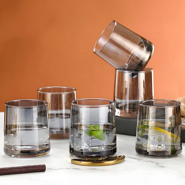 Premium_Borosilicate_Water_and_Juice_Glasses_Set_of_6_|_Black_Jug_Set_Combo,_(6_PC_Glasses_280ML_and_1_Water_Jug_1.8_Liter),_Transparent,_Glass_and_Jug_Set_for_Dining_Table_Color