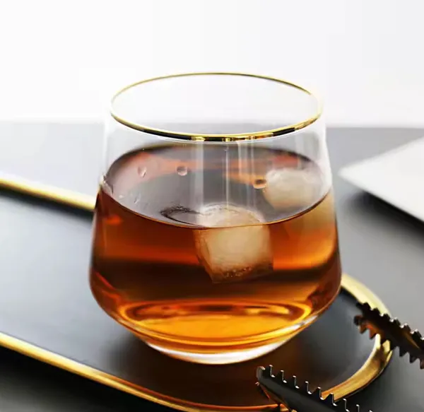 380_ML_Golden_Rim_Juice_&_Cocktail_Glasses_Clear_(Set_of_6)