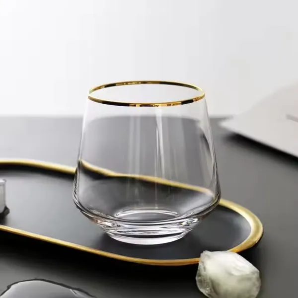 380_ML_Golden_Rim_Juice_&_Cocktail_Glasses_Clear_(Set_of_6)