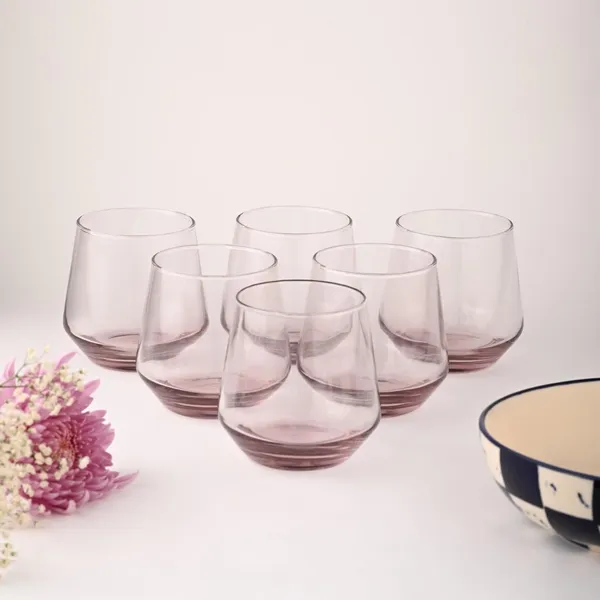 Pink__Tumbler_Glasses_For_Water_And_Juice-_Pack_of_(6),370_ML