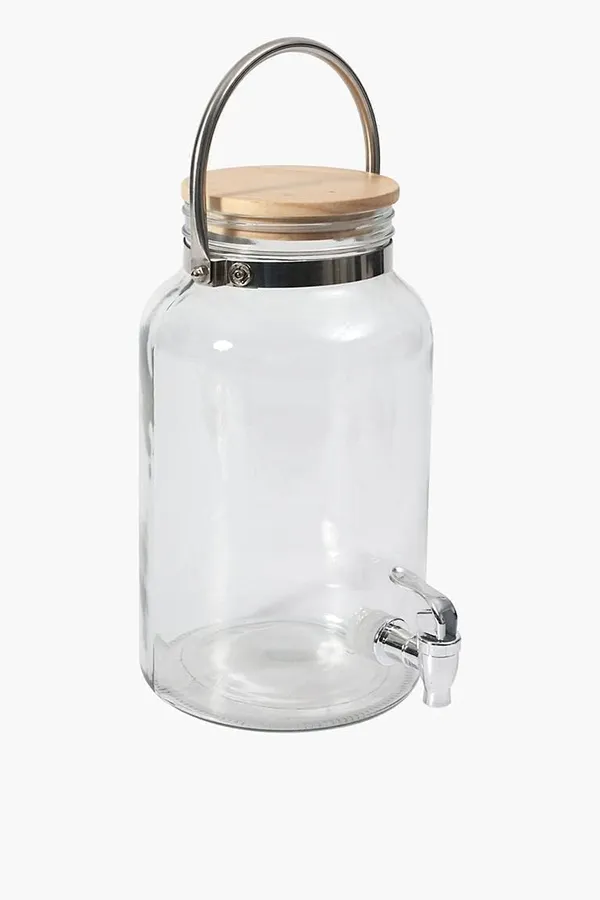 5.5_Liter_Glass_Beverage_Dispenser_with_Tap,_Ice_Drink_Dispensers_for_Juice,_Water,_Cocktails,_Detox_Drinks_&_More_Perfect_for_Party,Bars,Home_&_Restaurants,Weddings_Decoration