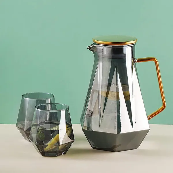 Crystal_Water_and_Juice_Glasses_Set_of_6_|_Black_Jug_Set_Combo,_(6_PC_Glasses_350ML_and_1_Water_Jug_1.2_Litre),_Transparent,_Glass_and_Jug_Set_for_Dining