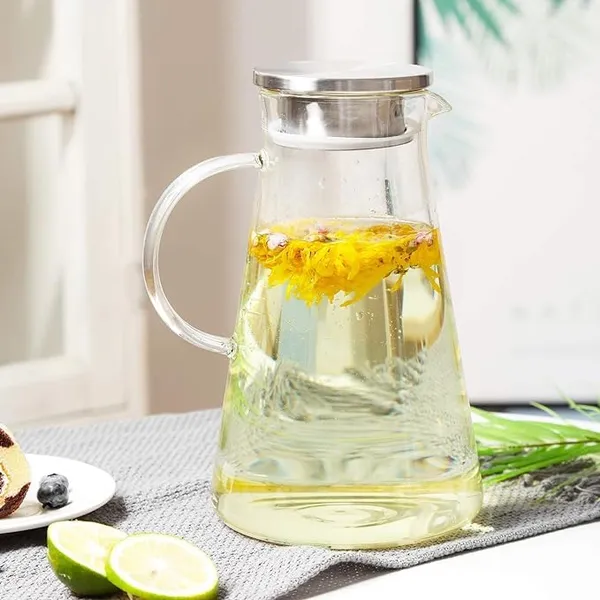Premium_Water_and_Juice_Glass_&_Borosilicate_Glass_Jug_Set_Combo_[6_Piece_Glass_280_ML_&_1_Piece_Jug_2_Liter]_Transparent_Pitcher_Set_for_Dining_Table,_Home_&_Restaurant,Party_(MTS_-_03)