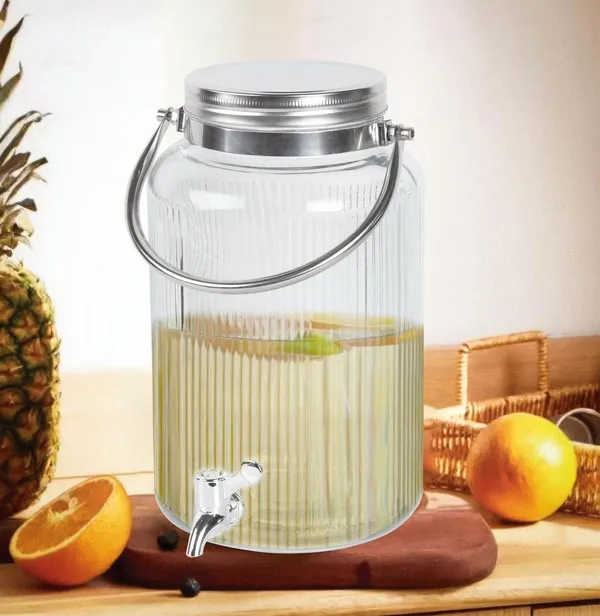 6_Liters_Glass_Beverage_Dispenser_with_Tap_&_Handle,_Drink_Dispensers_for_Beer,_Water,_Cocktails,_Detox_Drinks_&_More_Perfect_for_Parties,Bars,Restaurants,Weddings_Decoration,Daily_Uses