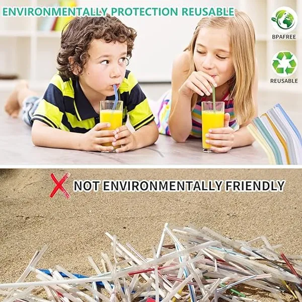 Reusable_Glass_Straw_Set_of_6_Ecofriendly_Multiuse_Drinking_Straws_Easy_to_Clean_Elegant_&_Durable_�_Perfect_for_Juice,_Cocktails,_Smoothies,_Coffee_&_More_Drinks