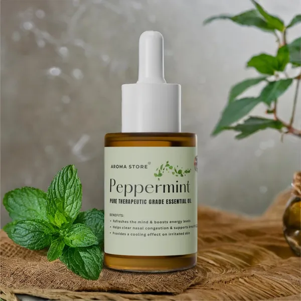 Peppermint_Essential_Oil_100%_Pure_Therapeutic_Grade_For__Unisex