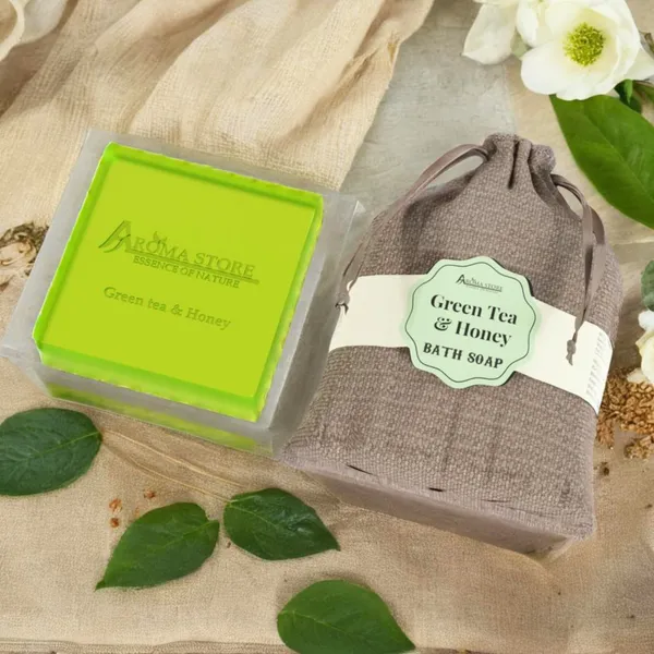 Green_Tea__And_Mint_Cold_Pressed_Detox_Handmade_Bath_Soap_For__Unisex
