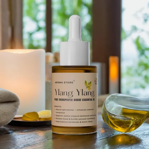 Ylang_Ylang_Essential_Oil_100%_Pure_Therapeutic_Grade_For__Unisex