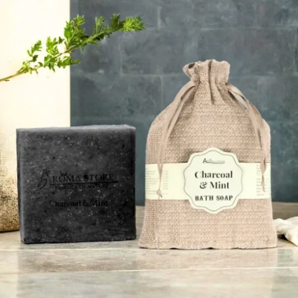 Activated_Charcoal_Mint_Cold_Pressed_Detox_Bath_Soap_For__Unisex