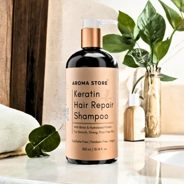 Keratin__And_Biotin_Ayurvedic_Strengthening_Hair_Shampoo_For__Unisex