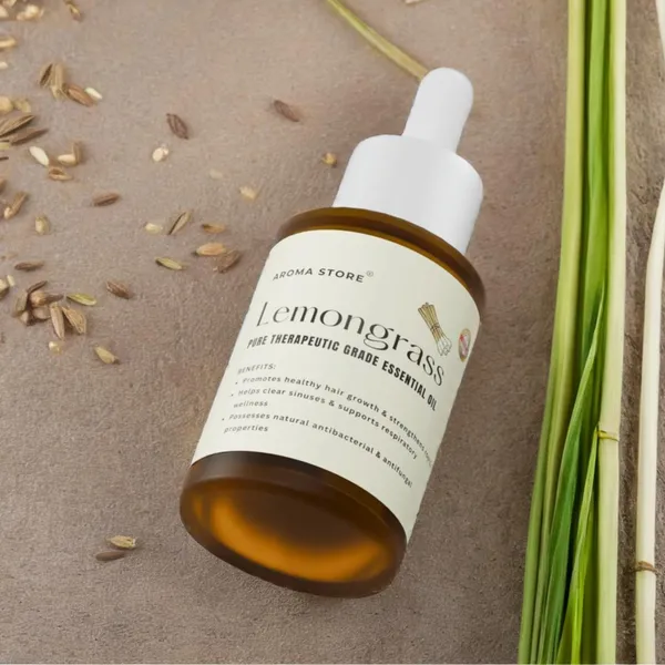 Lemongrass_Essential_Oil_100%_Pure_Therapeutic_Grade_For__Unisex