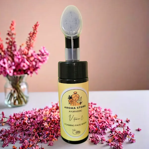 Vitamin_C__And_Neem_Foaming_Face_Wash_With_Inbuilt_Brush_For__Unisex