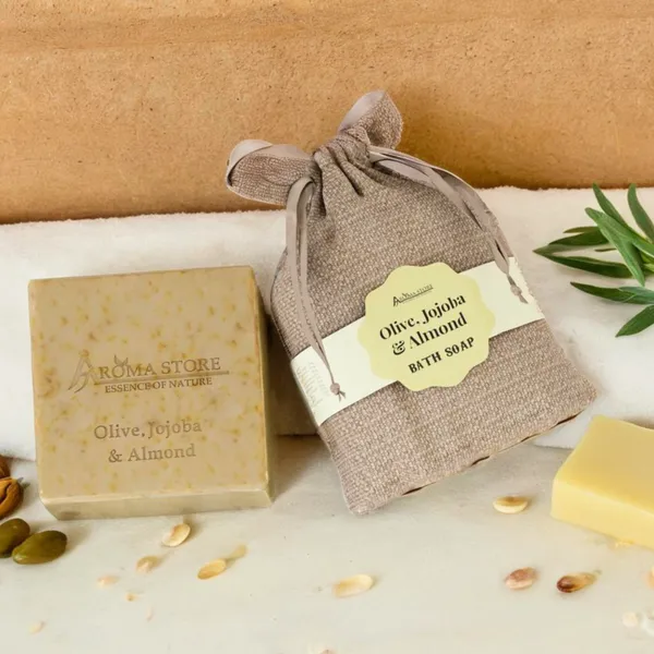 Olive_Jojoba__And_Almond_Cold_Pressed_Handmade_Bath_Soap_For__Unisex