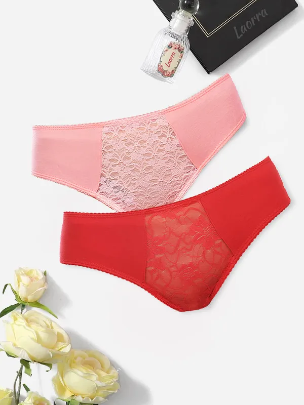Pack_of_2_Red_&_Light_Pink_Designer_Anti-Bacterial_Bikini_Panty